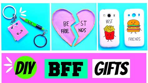 Diy Bff T Ideas 3 Quick And Easy Diy Ideas Youtube