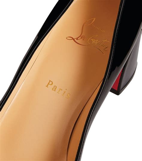 Christian Louboutin Miss Sab Patent Leather Pumps 55 Bk01 Courts New Collection