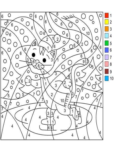 24 Free Printable Color By Number Pictures Free Coloring Pages