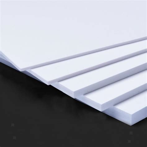 White Pvc Sheets Foam Board Building Model Display Diy Craft 2mm 3mm