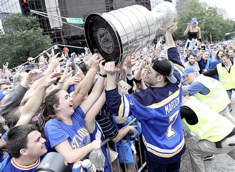 Fans Pack Downtown St Louis To Cheer On The Champion Blues News Sports Jobs Weirton Daily