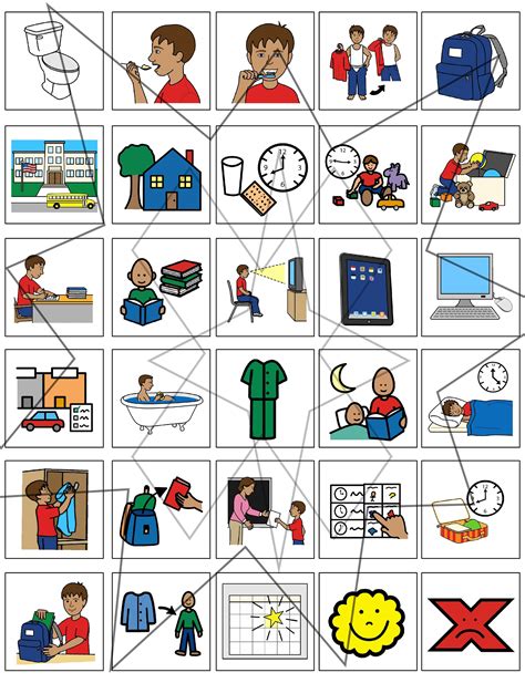 Printable Autism Picture Cards
