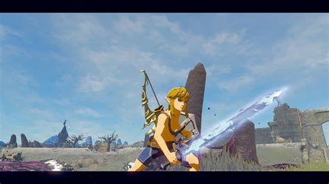 Broken Master Sword The Legend Of Zelda Breath Of The Wild Wiiu Mods