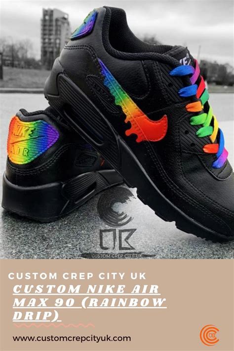 Wegschmeißen Absurd Früchte Rainbow Drippy Nike Air Max 90 Porto Krebs