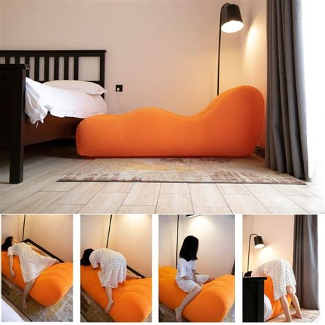 Sex Bed Inflatable Pillow Chair Sofa Adult Furniture Portable Cushion