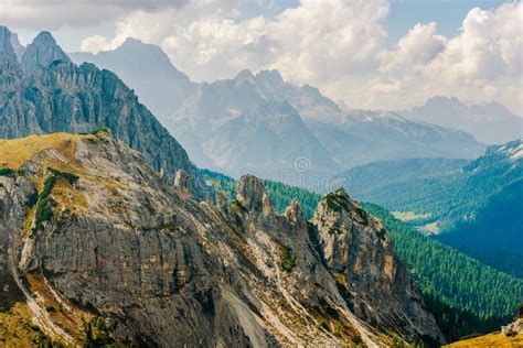Dolomites Mountain Range Stock Image Image Of Vista 83774819