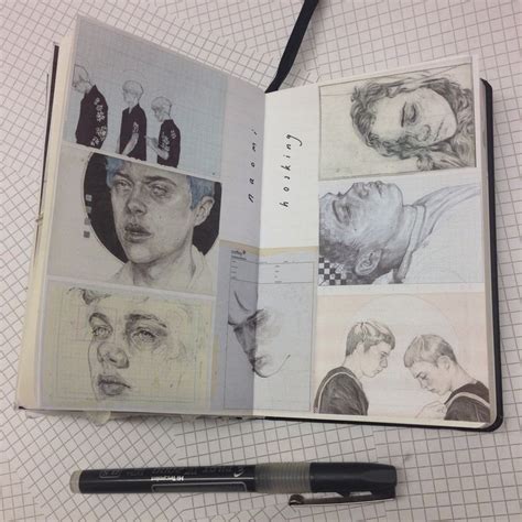 "Naomi Hosking inspiration page - beautiful illustrations ... I've got yer sketchbook ideas, fella.