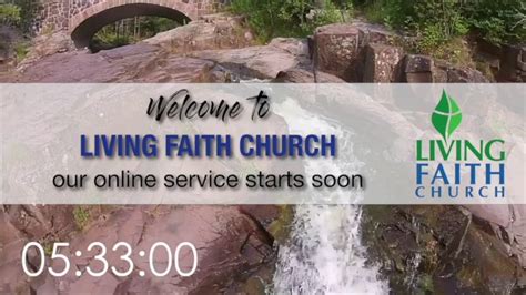 Living Faith Church Online Service March 29 Youtube