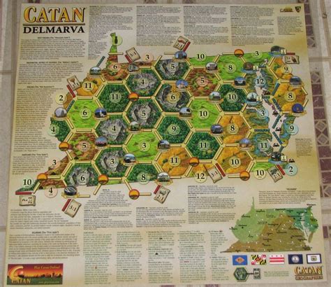 Catan Geographies Delmarva Board Game Nexus