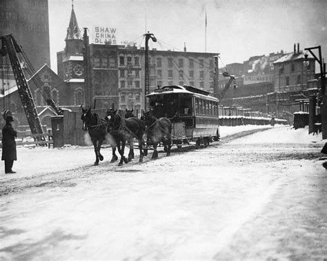 Old Photos Of New York City And Snow