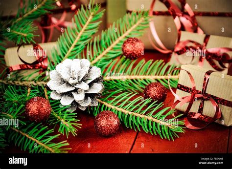 Christmas Pine Cone Hi Res Stock Photography And Images Alamy