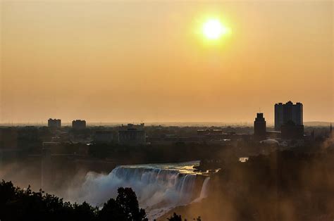Niagara Falls Sunrise Photograph By Bob Cuthbert