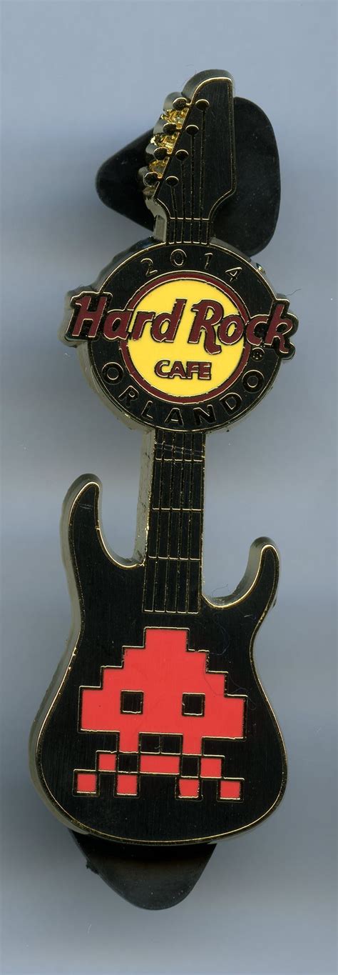 Orlando Hard Rock Cafe Guitar Pin Guitar Pins Hard Rock Orlando