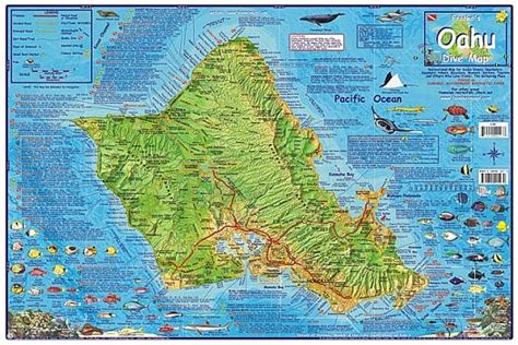 Oahu Road Maps Detailed Travel Tourist Driving