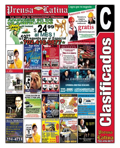 SECCION DE CLASIFICADOS by Carlos Betancourt - Issuu