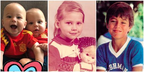 Enrique Iglesias y Kournikova de niños iguales a sus mellizos Foto 1