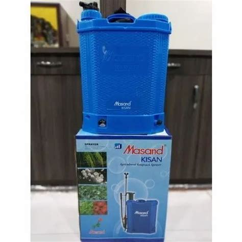 Masand Kisan Hand Cum Battery Operated Knapsack Sprayer 2 In1 At Rs