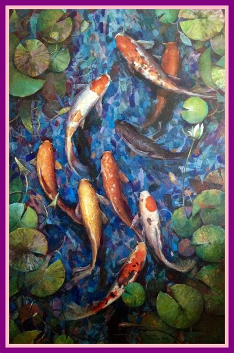 Koi Fish Painting At Paintingvalley Com Explore Collection Of Koi