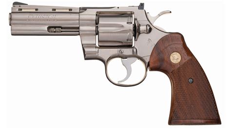 Colt Python Double Action Revolver In 41 Magnum Rock Island Auction