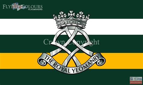 Household Cavalry Royal Armoured Corps The Royal Yeomanry Flag