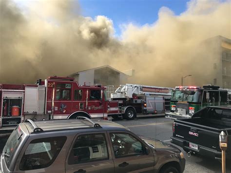 50 60 Firefighters Involved In Battling Fire In Downtown Birmingham Wbma