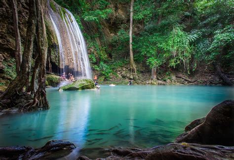 Waterfall Erawan Free Photo On Pixabay