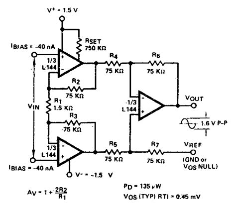 Build A Instrumentation Amplifier Circuit Diagram Electronic Circuit