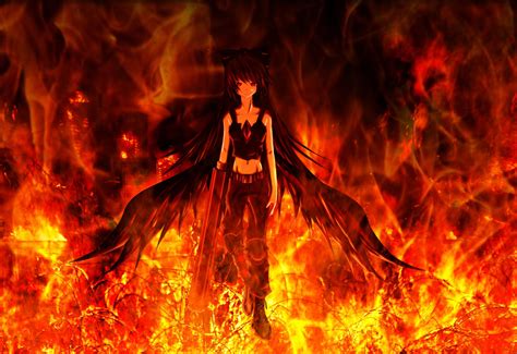 Fire Anime Wallpaper Anime Series Onepiece Fire Babe Character Riset