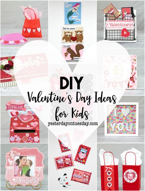 Diy valentines day cards for kids. DIY Valentine's Day Ideas for Kids | Yesterday On Tuesday