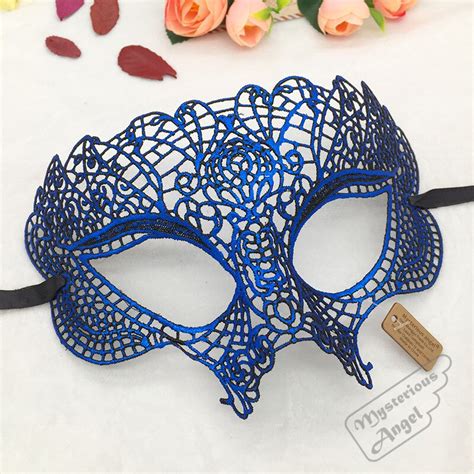Mysterious Angel Lace Mask Christmas Sexy Girl Lace Masks Make Up Party