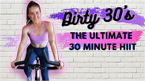 30 MINUTE SPIN CLASS: THE ULTIMATE HIIT   INDOOR CYCLING  
