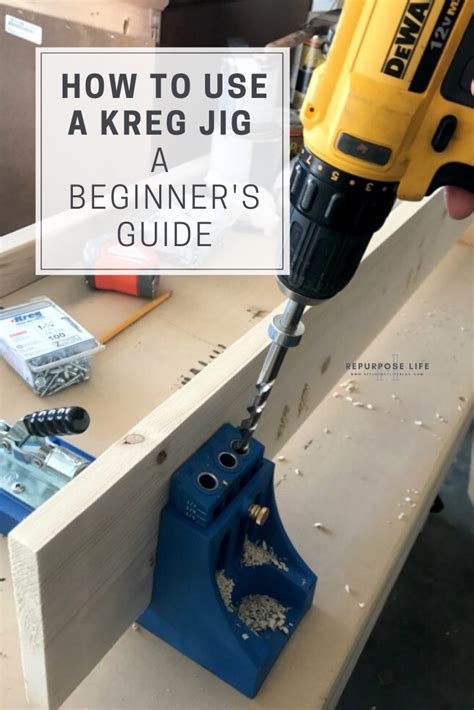 A Simple Diy Tutorial To Show You How To Use A Kreg Jig For Your