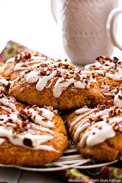 Brown Sugar Pecan Scones Melissassouthernstylekitchen Com