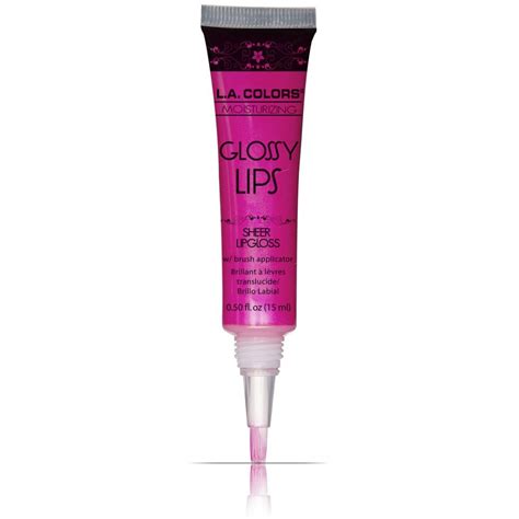 La Colors Moisturizing Glossy Lips Sheer Lipgloss With