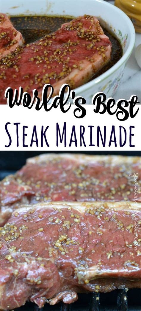 Worlds Best Steak Marinade Craving Recipe