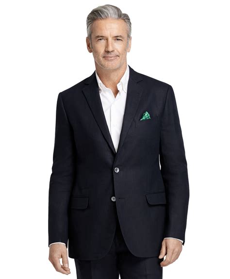 A special birthday offer just for you. Lyst - Brooks Brothers Fitzgerald Fit Navy Linen Suit in ...