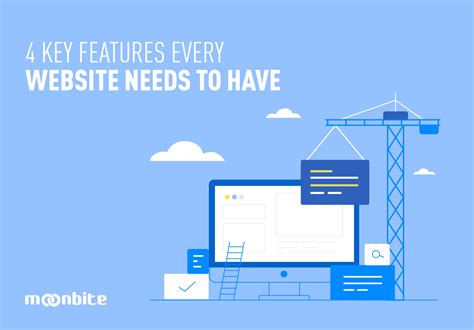 4 Key Features Every Website Needs To Have Software House Moonbite