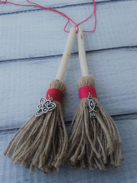 Mini Witches Brooms Altar Besom Halloween Decoration Witch Etsy