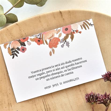 Tarjeta De Agradecimiento Círculo Floral Cardnovel 49785