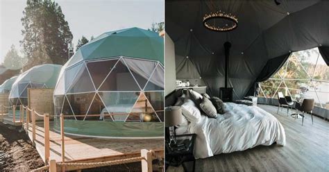 Leave the city life behind and spend a fantastic weekend with your other half. You Can Stay In These Brand New Waterfront Glamping Domes ...