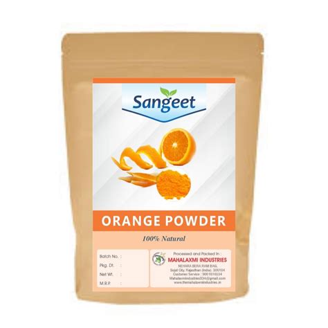 Orange Peel Powder Emusa Sustainable