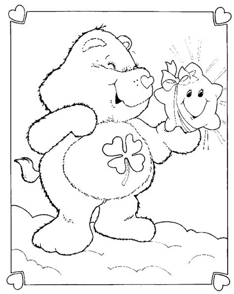 Coloringanddrawings.com provides you with the opportunity to color or print your good luck care drawing online for free. Good Luck Bear Coloring Pages - Coloring Home