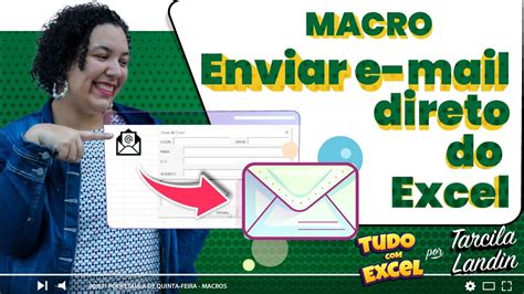 Como Enviar Um E Mail Pelo Excel Via GMAIL PocketAula VBA YouTube