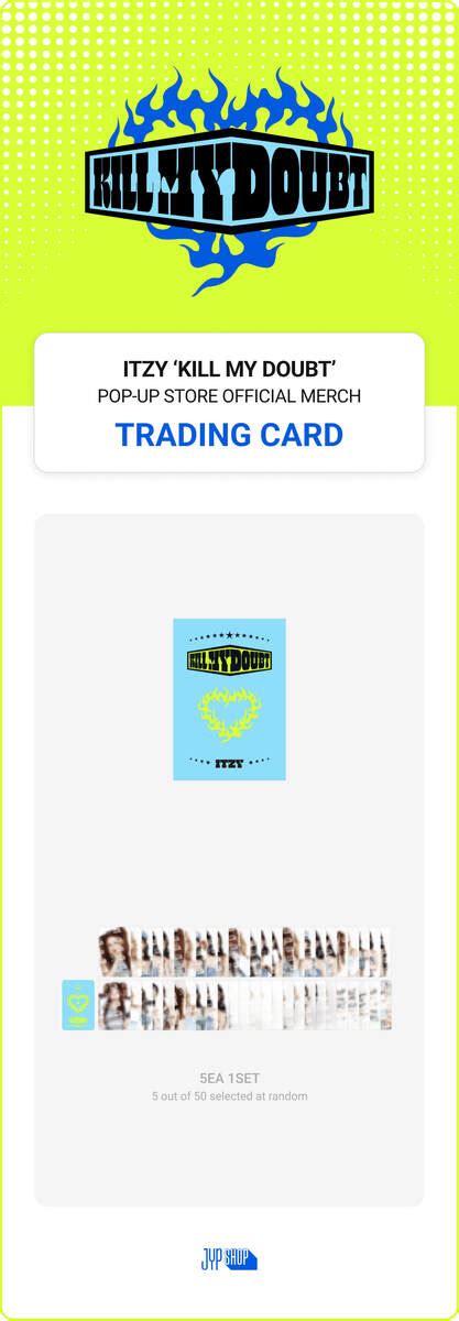 楽天市場 9月12日韓国発売 Kill My Dobut 3セット Trading Card トレーディングカード トレカ Itzy