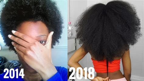How I Grew My Natural Hair Long Fast Hair Growth Challenge Super