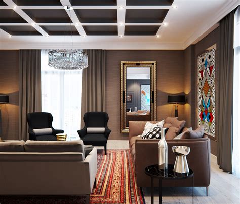 Elegant Living Room Design 