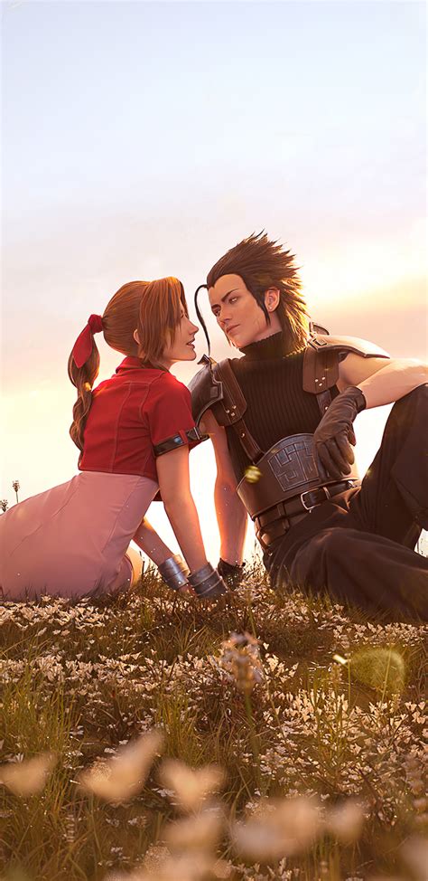 1440x2960 Zack Fair And Aerith Cosplay Samsung Galaxy Note 98 S9s8