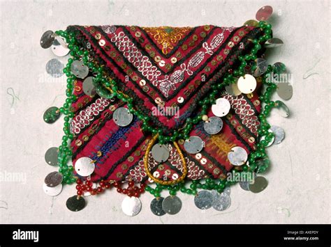 India Rajasthan Crafts Khuri Village Thar Desert Embroidered Purse