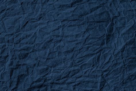 Crumpled Dark Blue Paper Textured Premium Photo Rawpixel