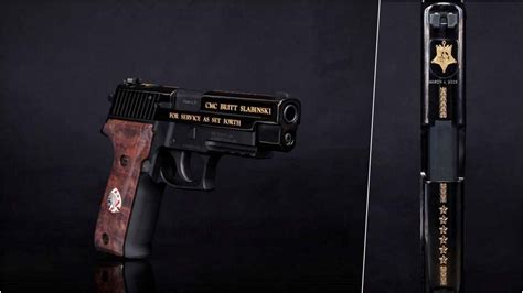 Sig Crafts MK Pistol To Honor SEAL Master Chief Slabinski Guns Com Recoil Daily